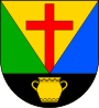 Znak obce Újezd u Svatého Kříže