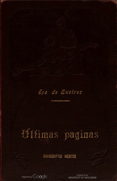 File:Ultimas Paginas (Eça de Queirós, 1912).djvu