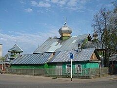 Камбарка. Камбарка храм Успения Пресвятой Богородицы. Успенская Церковь Камбарка. Город Камбарка Удмуртская Республика. Республика Удмуртия, Камбарка. Церковь Успения Пресвятой Богородицы.