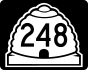 Маркер State Route 248