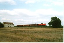 Letzter Güterzug vom Anschluss Agro-Service, 2008
