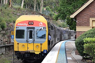 <span class="mw-page-title-main">Blue Mountains Line</span> Rail service in New South Wales, Australia