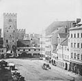 Karlstor vor Explosion des Nachbarhauses