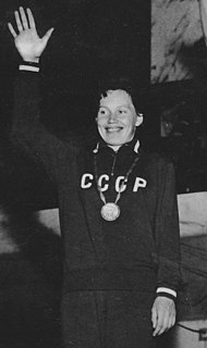 Valentina Rastvorova Soviet fencer