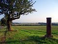 Totality of the Royal Saxon Triangulation ("European degree measurement in the Kingdom of Saxony");  Station 119 Sahlis: Triangulation column, station 2nd order