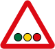 Vienna Conv. road sign Aa-17b-V1 (for left-hand traffic)