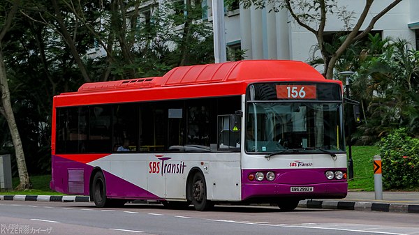 SBS Transit purchased 12 Volgren-bodied CNG Volvo B10BLE buses.