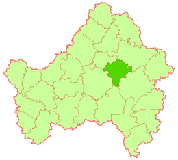 District de Vygoničskij - Carte