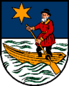 Coat of arms of St. Wolfgang in the Salzkammergut