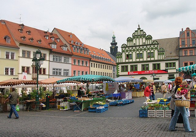 Market Square with some 16th-century Renaissance patricians' houses