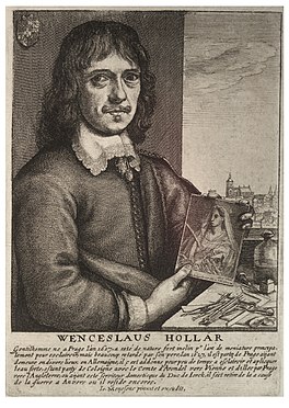 Portret Wenceslas Hollar nei Jan Meyssens