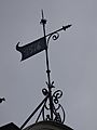 English: Weather vane at the house in Marktstraße 15, Weimar, Thuringia, Germany