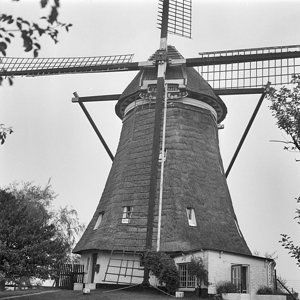 File:Wipmolen, watermolen van de polder Berkel, exterieur in verval - Berkel en Rodenrijs - 20033886 - RCE.jpg