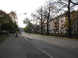 Wittelsbacherallee in Frankfurt am Main