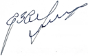 Yukhym Zvyahilsky Signature 1993.png