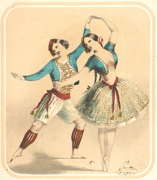 File:"La zingarilla", as danced by Mad. & Mons. Monplaisir, in the grand Asiatic ballet of L'almée (NYPL b12148514-5237615) crop (cropped).jpg