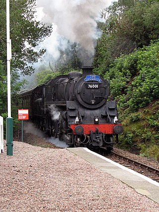 <i>The Jacobite</i> (steam train) Steam locomotive operating in Scotland