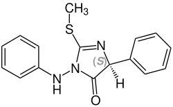 Structural formula of fenamidone