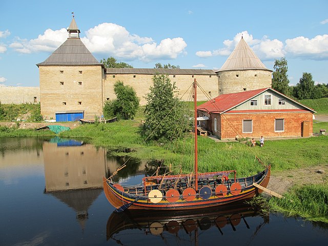 The fortress in Staraya Ladoga