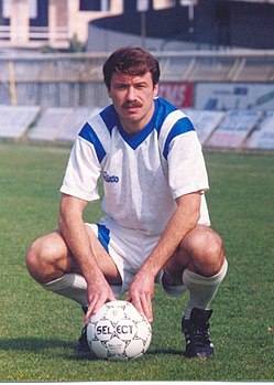 Юрий Моисеев в команде «Дон» (Новомосковск), 1996 год