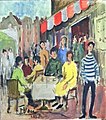 “Café Scene”1957, oil on canvas.jpg