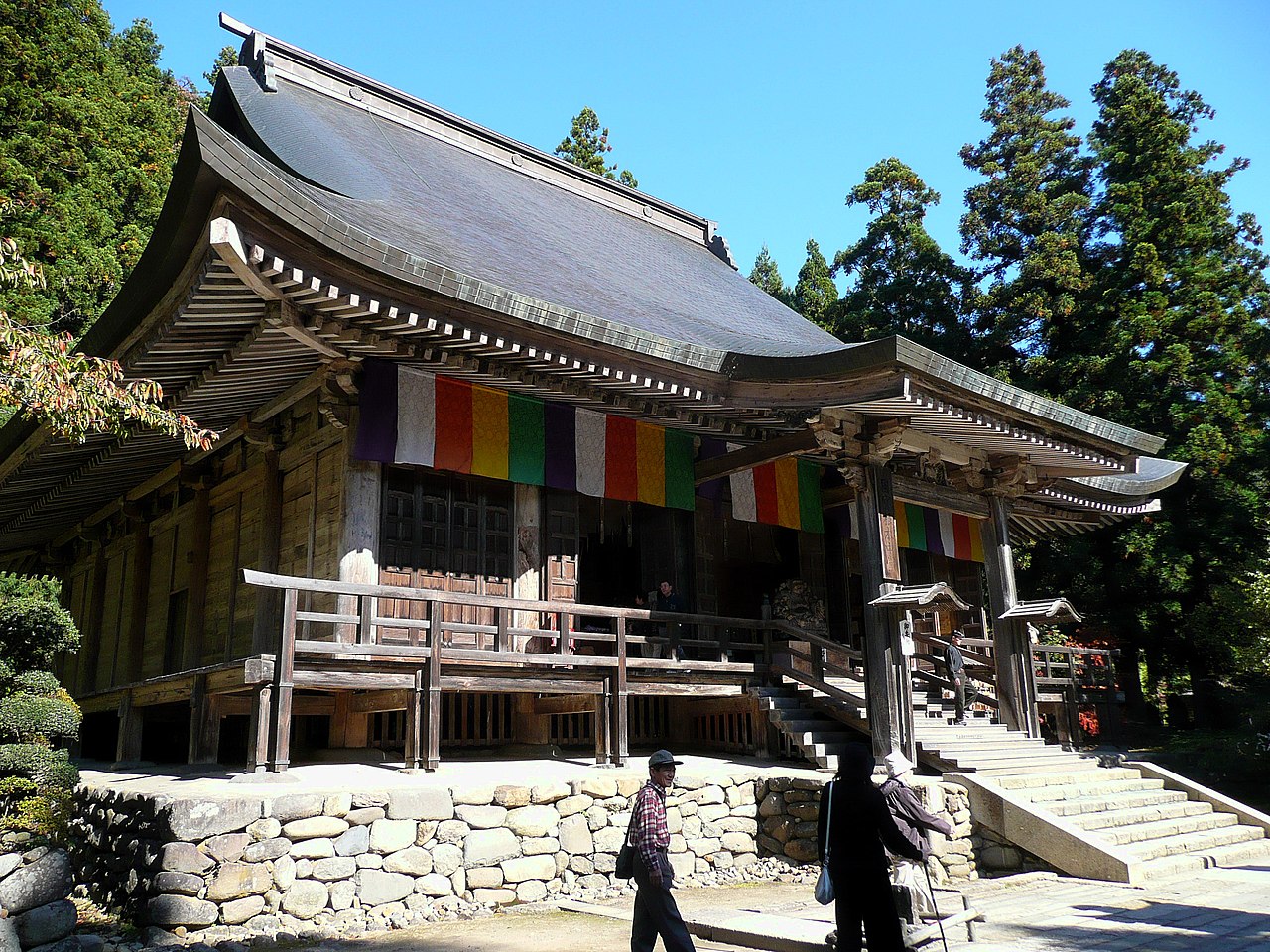 File 山寺根本中堂 Konponchu Do Hall Of Yamadera Temple Panoramio Jpg Wikimedia Commons