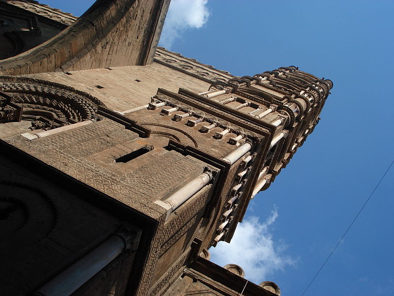 File:0501 - Palermo, Cattedrale - Torre della facciata (sec. XV) Foto Giovanni Dall'Orto 28-Sept-2006.jpg