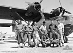 A No. 113 Air-Sea Rescue Flight Catalina and crew in August 1945