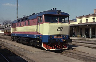 <span class="mw-page-title-main">ČD Class 749</span> Czech diesel locomotive