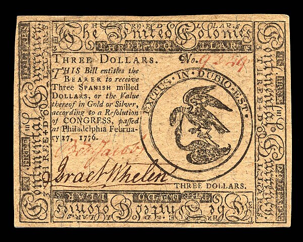 Continental Currency (1776)