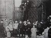 1907 NYC Rent Strike - Children Hanging Landlord Effigy.jpg