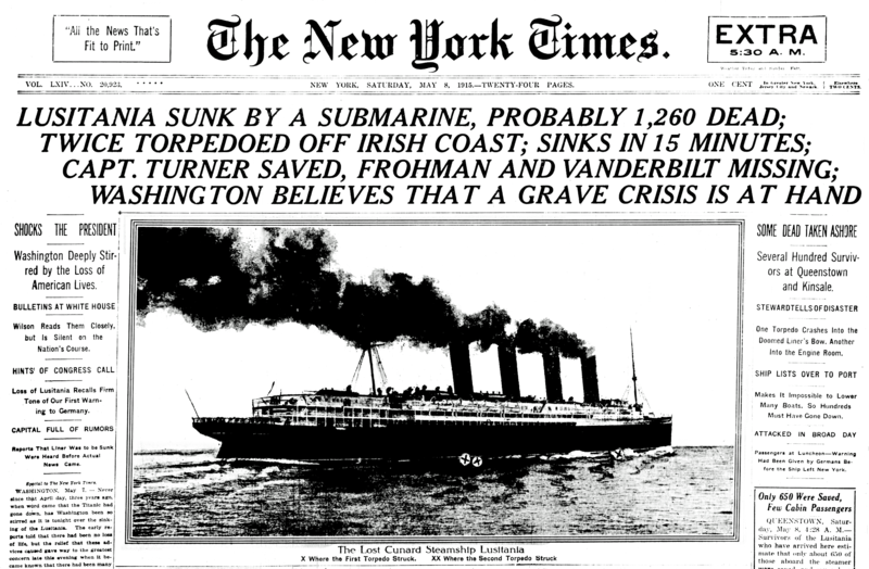 File:19150508 Lusitania Sunk By a Submarine - The New York Times.png