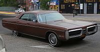 1972 Fury Gran Sedan with hidden headlamps