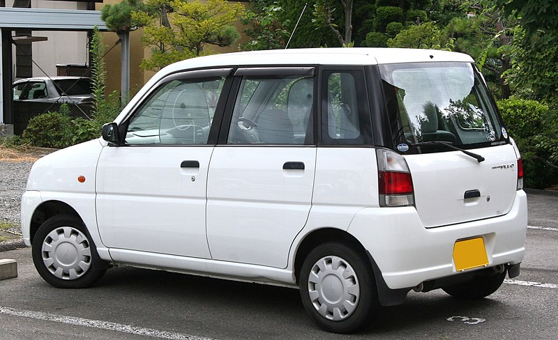 File:1st generation Subaru Pleo rear.jpg
