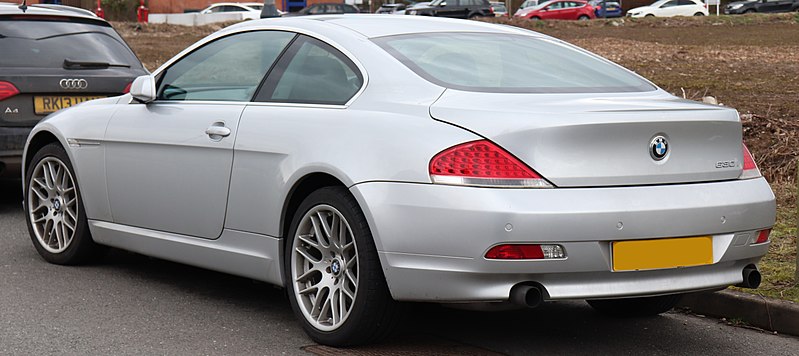 File:2006 BMW 630i Automatic 3.0 Rear.jpg