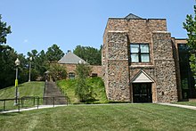 The Freeman Center for Jewish Life on Duke University campus was built in 1999 as a space for Jewish students and faculty. 2009-07-24 Freeman Center for Jewish Life.jpg