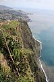 Küstenklippe, Blick auf Funchal (2010)