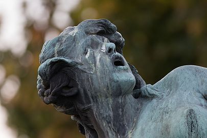 Triton und Nymphe fountain by Viktor Tilgner at Volksgarten