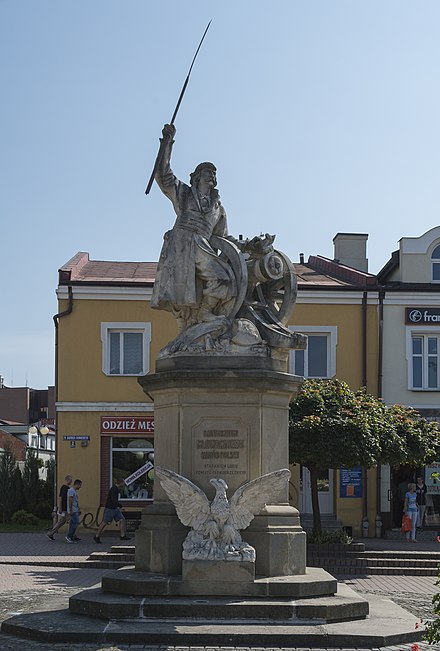 Pomnik Bartosza Głowackiego w Tarnobrzegu