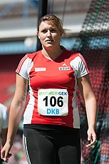 Silbermedaillengewinnerin Kristin Pudenz