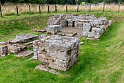 A view of Cilurnum along Hadrian's Wall in the United Kingdom.