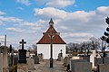 * Nomination The chapel St. Jakob and the crucifix as seen from the cemetery Hochmutting --FlocciNivis 21:10, 20 October 2022 (UTC) * Promotion  Support Good quality. --Jsamwrites 06:15, 21 October 2022 (UTC)
