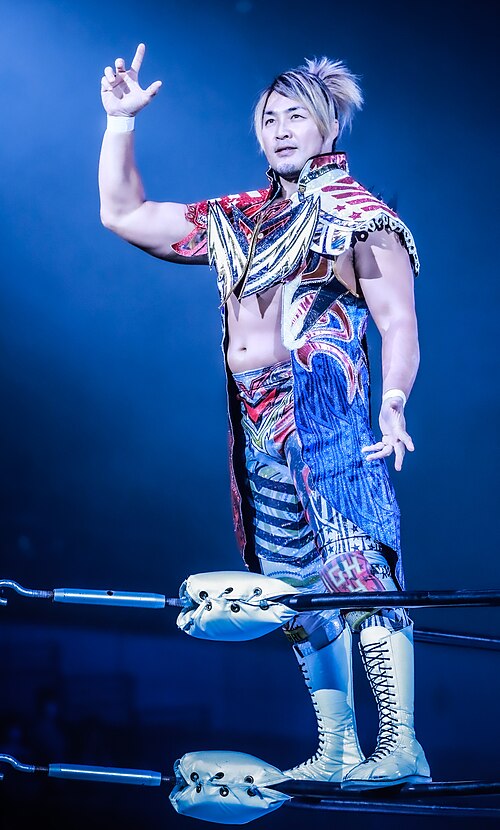 Tanahashi at Noah Ariake Triumph in 2022