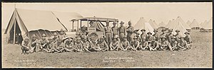 Thumbnail for File:4th Regiment Hospital Corps, Camp Clark, Nevada - Marcell &amp; Stithem, Maryville, Mo. LCCN2018645983.jpg