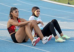 5. Islamic Solidarity Games 2021 Konya Athletics Women 100m Elif Polat 20220809 4.jpg