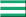 600px Verde giada e Bianco (strisce orizzontali).svg