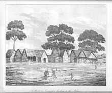 A street in Kumasi, c. 1820 A street in Coomassy leading to the Palace by James Wyld I.jpg