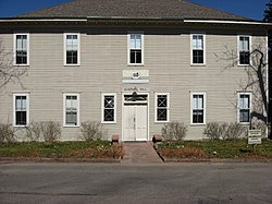 Academic Hall, now the Chautauqua's offices Academic Hall, Colorado Chautauqua.jpg