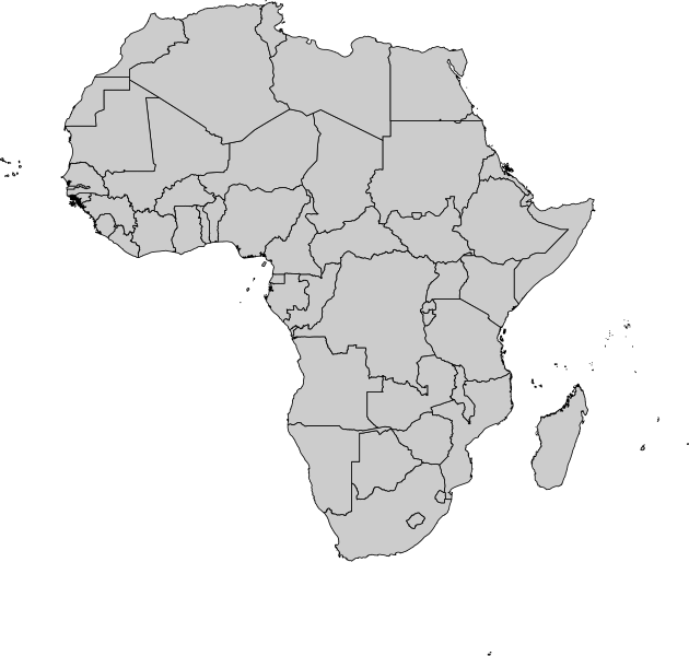 File:Africa detailed borders blank.svg