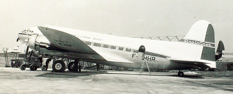 File:Aigle Azur Extrême-Orient Boeing S-307 Strato-Clipper F-BHHR.jpg